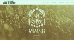Desktop Screenshot of northcoastschoolofministry.com